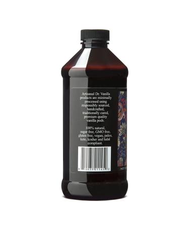 Dr. Vanilla Organic Alcohol-Free Natural Vanilla Extract (16oz) - Buy Online on SooperMarket.com