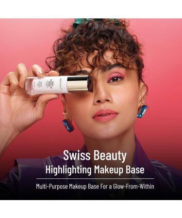 DX3 Real Makeup Base Highlighting Primer| Skin-Hydrating Poreless Primer With Natural Glow Finish For Face Makeup |Shade - Natural Tint 32Ml - Buy Online on SooperMarket.com