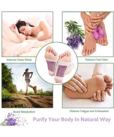 Aromatic Herbal Feet Patch Detox Foot Patches with Easy to Use Breathable Environmental Protection for Sleeping Anti-Stress Relief(100 pcs) - Buy Online on SooperMarket.com