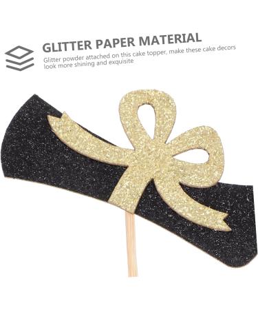 Warmhm 13pcs Graduation Season Cake Insert Dessert Toppers Cardstock Topper 2021 Graduation Party Decorations Graduation Cupcake Picks Graduate Toothpick Glitter Paper Card Stock - Buy Online on SooperMarket.com