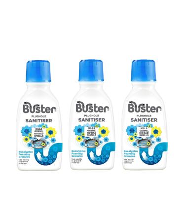 3 x 300g Clean & Fresh Granules Drain Smell Remover Freshner