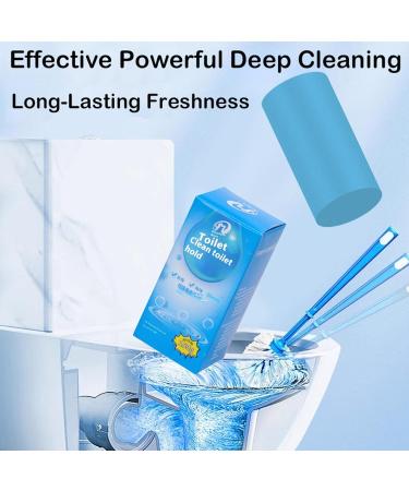 Upgraded Concentrated Descaling Toilet Cleaning Stick Effective Powerful Deep Cleaning Long-Lasting Freshness Four Scents Of Toilet Bowl Cleaners Stick For Bathroom Cleaning (Jasmine Grapes 4pcs) - Buy Online on SooperMarket.com