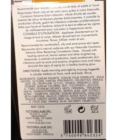 Makari Naturalle Carotonic Extreme Toning Soap (7oz) - Skin Brightening & Acne Treatment - Buy Online on SooperMarket.com