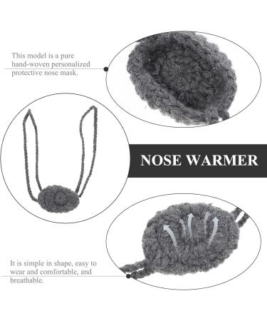 ARTIBETTER Nose Warmer - Gray - Keep Your Nose Warm in Cold Weather - For Outdoor Activities and Winter Sports - Buy Online on SooperMarket.com