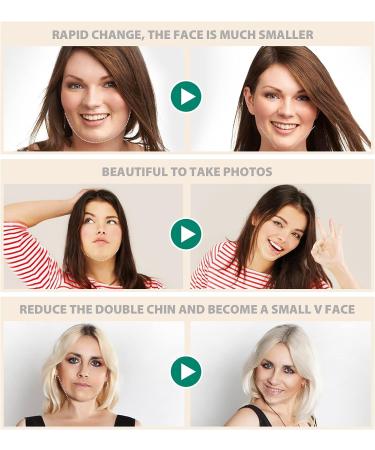 Beauty Face V-Line Mask 2Pcs Set for Chin Sculpting and Double Chin Reduction - Buy Online on SooperMarket.com
