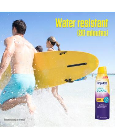 Coppertone ULTRA GUARD SPF 30 Continuous Spray Sunscreen (5.5 oz) - Pack of 1 - Buy Online on SooperMarket.com