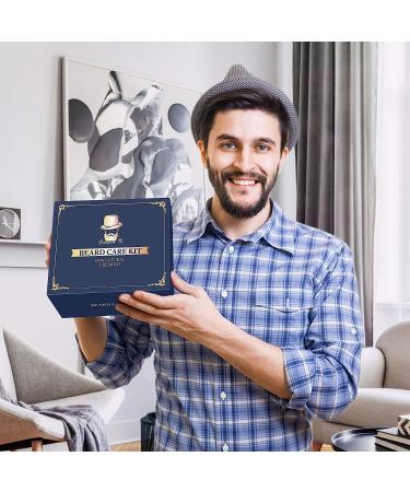 Jurgen K Beard Grooming Kit for Men - Beard Oil, Balm, Brush, and Comb Set - Buy Online on SooperMarket.com