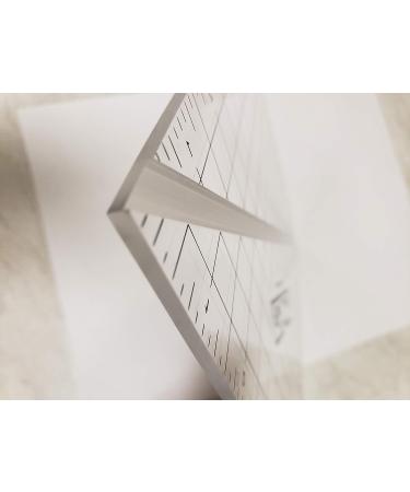 Bloc Loc Half Square Triangle 6-1/2 Quilting Ruler with Grid Lines - Multiple Sizes - Buy Online on SooperMarket.com