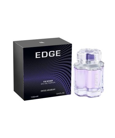 Swiss Arabian EDGE - Luxury Products From Dubai - Long Lasting And Addictive Personal EDP Spray Fragrance - A Seductive Signature Aroma - 3.4 Oz EDGE Women 3.38 Fl Oz (Pack of 1) - Buy Online on SooperMarket.com