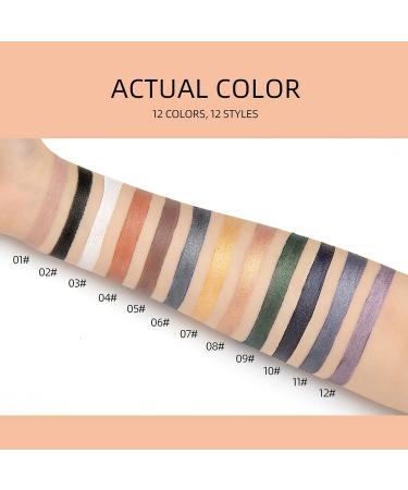 DELISOUL Cream Eyeshadow Stick - Cocoa Matte 05 | Waterproof Eye Brightener & Glitter Eyeliner Pen - Long Lasting Neutral Eye Makeup - Buy Online on SooperMarket.com