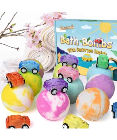 Bath Bombs for Kids with Surprise Toys Inside  12 Cars Bath Bombs Gift Set for Easter Egg Halloween Christmas with Pull-Back Car Inside  Bubble Kids Bath Fizzies Ball Birthday Gifts for Boys  Girls Green - Buy Online on SooperMarket.com