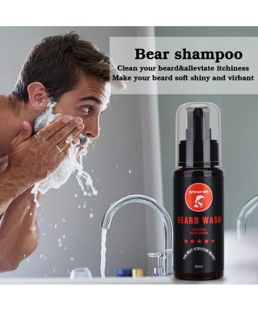 Beard Grooming Kit Beard Kit with Beard Oil Beard Balm Beard Wash Beard Brush Beard Comb Mustache Scissors Beard Care Unique Gifts for Men Beard Set&Kit - Buy Online on SooperMarket.com