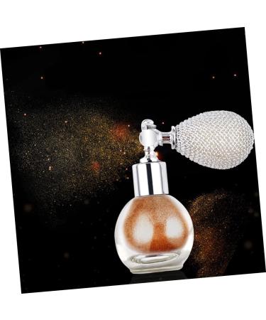 KALLORY 4pcs Body Powder Spray Glitter Highlighter Eyeshadow Pressed Powder Spray Face High Gloss Spray Body Shimmer Spray Highlighter Powder Spray Glitter Highlight Powder Spray Miss Hair 7.5X6.9CM As Shown - Buy Online on SooperMarket.com