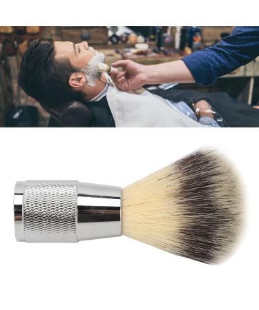 Razor Brush for Men | Portable Synthetic Shaving Brush with Curved Handle for Foam | Ideal for Salon & Travel - Buy Online on SooperMarket.com