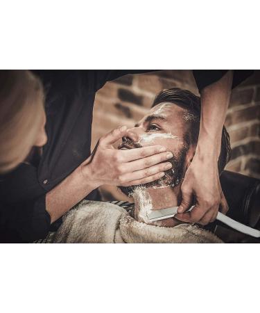 Krisp Beauty Classic Straight Edge Barber Razor - Professional Shavette for Close Shaving | Salon Quality Beard Grooming with 10 Blades - Buy Online on SooperMarket.com