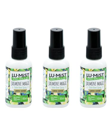 Lu-Mist 3x 60ml Limited Edition Toilet Bowl Spray - Pack of 3 - Jasmine Magic