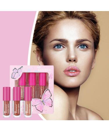 YUECI Glitter Lipstick Set - Diamond Shiny Waterproof Lip Gloss Long-Lasting Moisturizing 3-Color Metallic Texture (1g) - International Shipping Available - Buy Online on SooperMarket.com