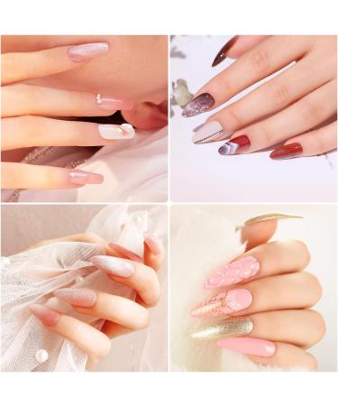 Layhou Gel Extension Nail Kit Polygel Nail Kit Nail Strengthen Gel UV/LED Nail Lamp Nail Dryer Base Coat Top Coat with Nail Brush Nail File Nail Clip Manicure Tools #1 - Buy Online on SooperMarket.com