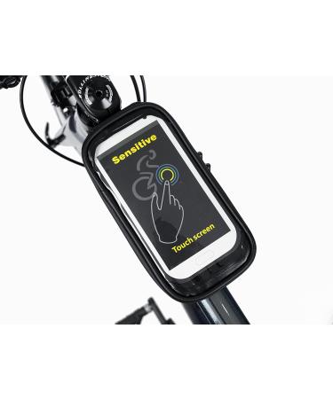 Ralvia Waterproof Bike Frame Bag - 7.0 Mobile Phone Holder & Bicycle Accessories - Ideal Navigation Pocket - Buy Online on SooperMarket.com