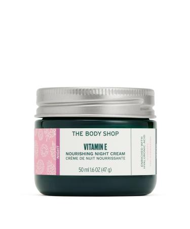 The Body Shop Vitamin E Night Cream For All Skin Types Vegan 1.6 Oz 1.6 Ounce (Pack of 1)
