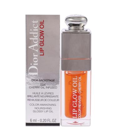 Christian Dior Dior Addict Lip Glow Oil - 004 Coral Women Lip Oil 0.2 oz 6 ml (1er Pack) 004 Coral 0.2 Fl Oz (Pack of 1)