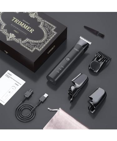 YIRISO Body Hair Trimmer for Men - Electric Ball Shaver with 2 Interchangeable Heads | Waterproof Male Grooming Razor for Pubic Hair and Groin Shaving | Men's Gift - Buy Online on SooperMarket.com