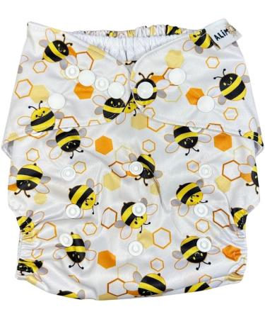 Alimos Swim Nappy & Waterproof Bag | Washable & Reusable for Happy Baby | UK Brand Bee | 0-3 Years - Buy Online on SooperMarket.com