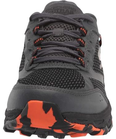 Skechers Men's GoRun Altitude Trail Shoe 10.5 - Charcoal/Orange/Black | Air Cooled Foam for Walking, Running, Hiking - Buy Online on SooperMarket.com