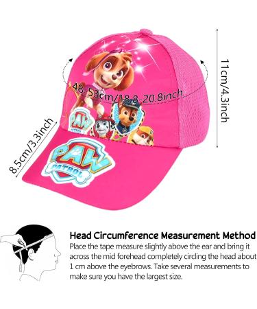 Shop Adjustable 2PC Kinder Baseball Caps for Kids - Dog Patrol Sun Protection - Buy Online on SooperMarket.com