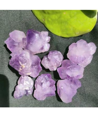 Natural Amethyst Raw Quartz Small ClusterReiki Stone Crystal Point Specimen Home Decor Raw Crystals NaturalReiki Decoration (Color : 1pc Weight 3-8g Size : 200g) 200g 1pc Weight 3-8g - Buy Online on SooperMarket.com