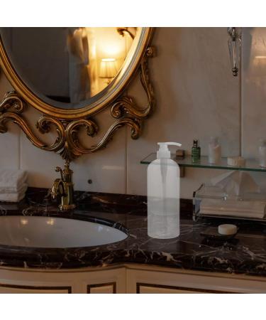 FRCOLOR 3pcs Lotion Press Bottle Pump Shampoo Bottle Empty Pump Dispenser Shampoo Bottles Refillable Portable Liquid Dispenser Refillable Liquid Soap Bottle Pet Blank White Travel - Buy Online on SooperMarket.com