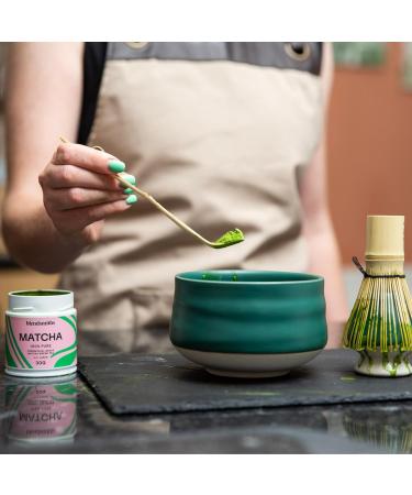 BLENDSMITHS | 100% Pure Ceremonial Grade Matcha Green Tea Powder | Sourced from Uji Kyoto | 30g Tin - 30 servings - Buy Online on SooperMarket.com