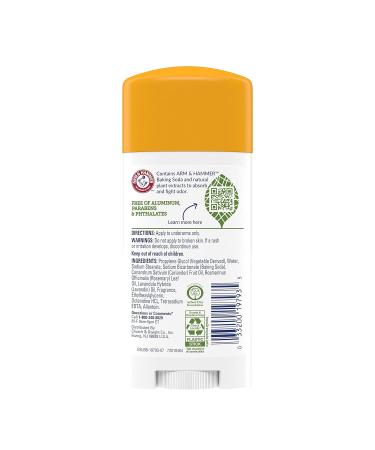 ARM & HAMMER Essentials Natural Deodorant Fresh Rosemary Lavender 2.50 oz (Pack of 4) - Buy Now for Long-Lasting Freshness! - Buy Online on SooperMarket.com