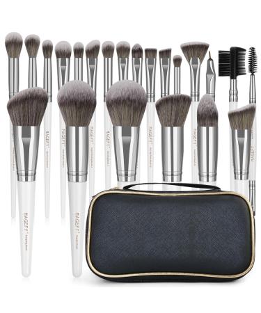 Cosmetic brush Magefy Professional 22 PCs Make Up brush Set brush set make -up foundation eyes shadow make -up brush cosmetic brush set with PU leather bag