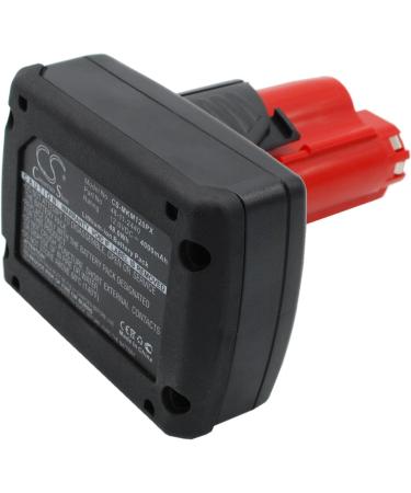 Replacement Battery for Milwaukee C12 Models - 4000mAh 12.0V Compatible with P/N 48112402 48-11-2402 | International Shipping Available - Buy Online on SooperMarket.com