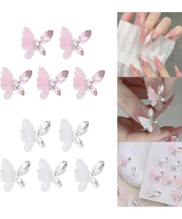 5 Pcs Nails Charm Nails Art Charm Nails Supplies Nails Art Decorations For Women Girls - Buy Online on SooperMarket.com