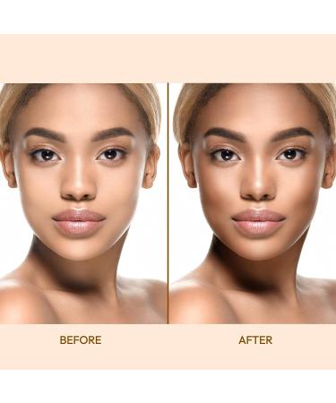 Ruby Kisses 3-in-1 Contour Palette for Oily and Dry Skin - Light - Buy Online on SooperMarket.com