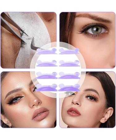 Veeteah Lash Lift Pads - 4 Pairs Silicone Bear Style Lash Curler Pad | Reusable Soft Lash Lift Rods Silicone Lash Curler Pad in 4 Sizes for Different Length Eyelashes Lifting - Buy Online on SooperMarket.com