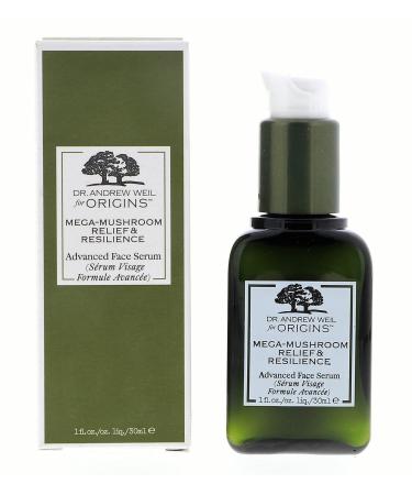 Origins Dr. Andrew Mega-Mushroom Skin Relief Advanced Face Serum 1fl. Oz - Soothing & Hydrating Ships Internationally - Buy Online on SooperMarket.com