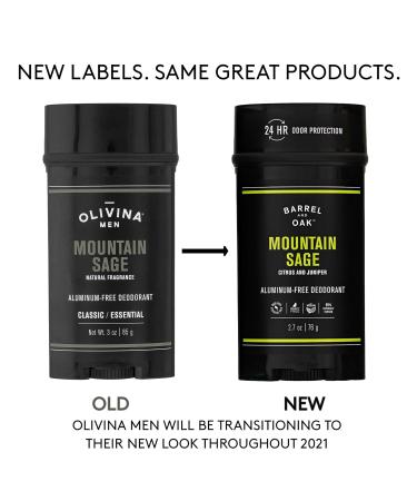 Barrel and Oak Men's Aluminum-Free Deodorant Variety Pack - 3 Essential Oil Scents, Vegan Formula for Sensitive Skin - No Clothing Stains - 3oz x 3 Pack - Buy Online on SooperMarket.com