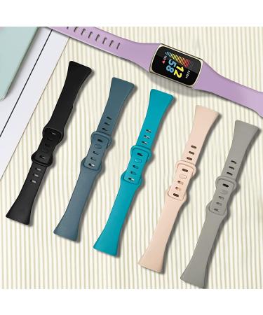 Surundo Slim Silicone Band for Fitbit Charge 5 - 8 Color Options - Buy Online on SooperMarket.com