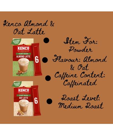 Plant Based Coffee Bundle With Oat Latte & Almond Latte Instant Coffee (24 sachets in total) - Buy Online on SooperMarket.com