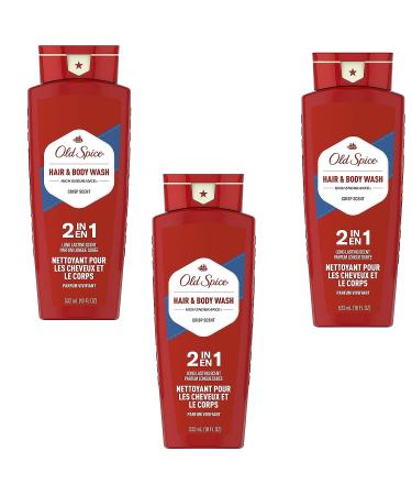 Old Spice High Endurance Hair & Body Wash 18 oz - Pack of 3 | Crisp Scent | 18 Fl Oz - Buy Online on SooperMarket.com