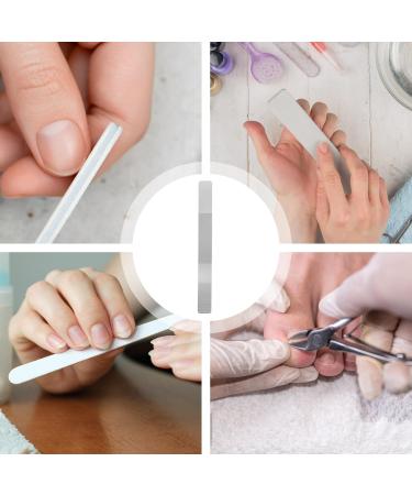 Callus Remover for Feet Heel Scraper Nail File - Foot File Pedicure Tool Foot Scraper Glass Pedicure Foot Buffer for Cracked Heels & Dead Skin - Buy Online on SooperMarket.com