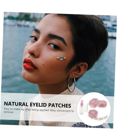 FOMIYES 2 Sets Double Eyelid Sticker Self- Adhesive Duct Tape Supplies Invisible Eyelid Tape Natural Invisible Tape Transparent Tape Eyes Adhesive Strip Glue Pink - Buy Online on SooperMarket.com