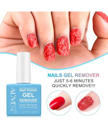 shifakou Gel Nail Polish Remover -Professional Nail Remover Gel Polish Remover For UV/Natural Gel Acrylic Nails-Quickly Removes Soak-Off Gel Polish-NO-IRRITATING - Buy Online on SooperMarket.com