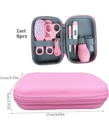 Baby Grooming Kit - Health Care Essentials Set for Newborns - Nail Clipper, Comb, Brush, Safety Cutter - Baby Healthcare Accessories - TYPE 1 - Buy Online on SooperMarket.com