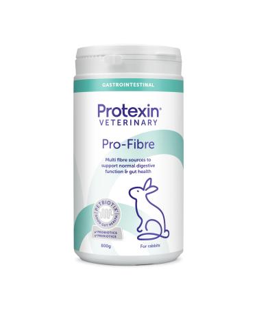 Protexin Veterinary Pro-Fibre for Rabbits 800g High-Fibre Pellets with Probiotics and Prebiotics. Encouraging Normal Digestive Function in Rabbits. Dandelion Packaging may vary