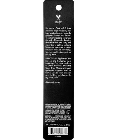 e.l.f. Squeeze Me Lip Balm Moisturizing Lip Balm For A Sheer Tint Of Colour & Clear Brow & Lash Mascara | Dual-Sided Clear Gel - Buy Online on SooperMarket.com
