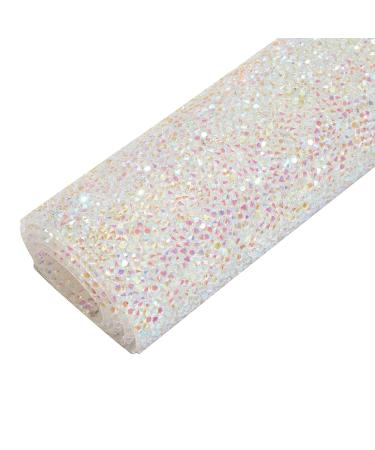 Glitter Nail Mat for Manicure Hand Rest 17x12-Inch (Bright Silver) - Iridescent Finish - Buy Online on SooperMarket.com